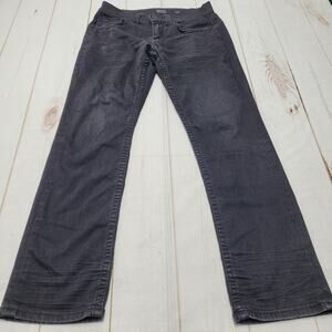 Buckle black nine straight stretch jeans